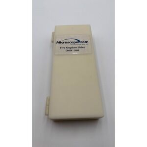 Microscope.com Five Kingdom Slides 50 Piece Prepared Set OMSK-50M Biology Kit
